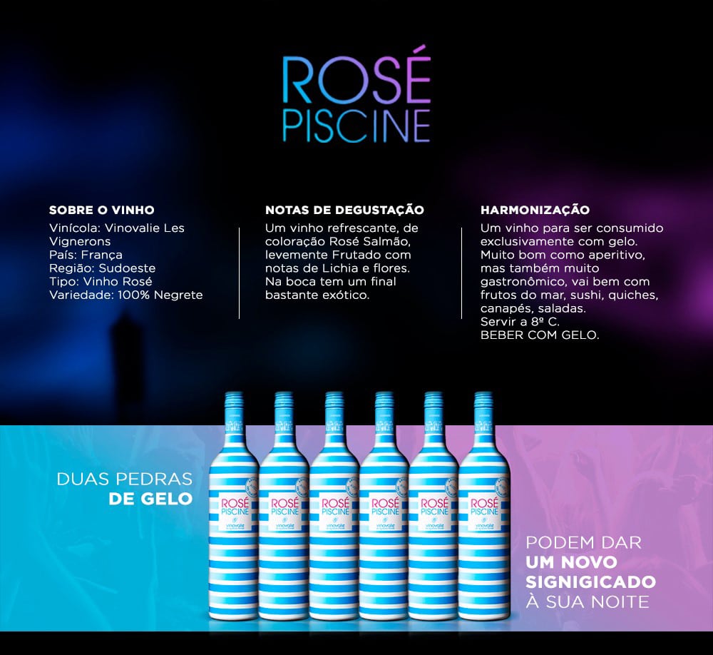 TUDO SOBRE A ROSÉ PISCINE 
