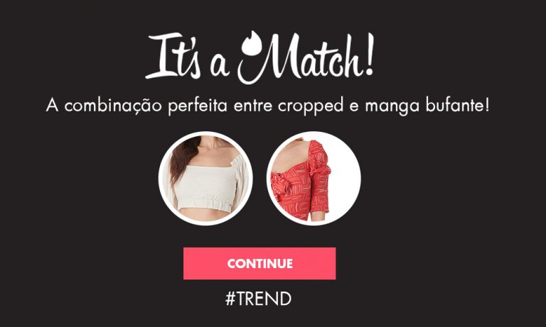 It’s a match: cropped + manga bufante