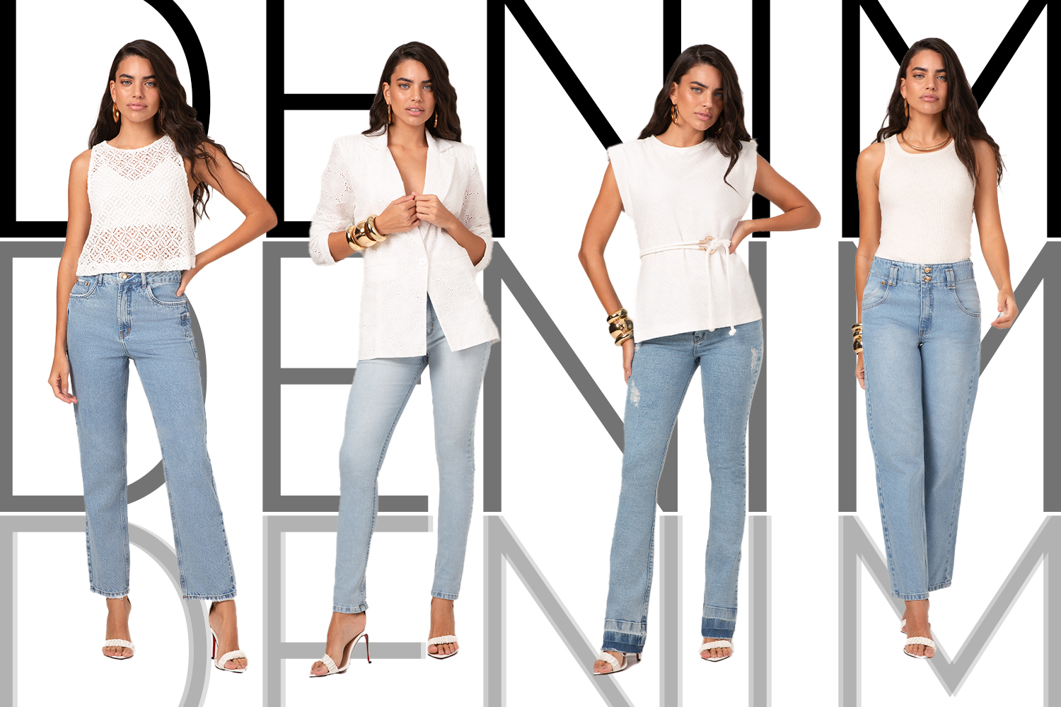 Bases de Jeans Sly Wear: Os Shapes da Primavera 2026