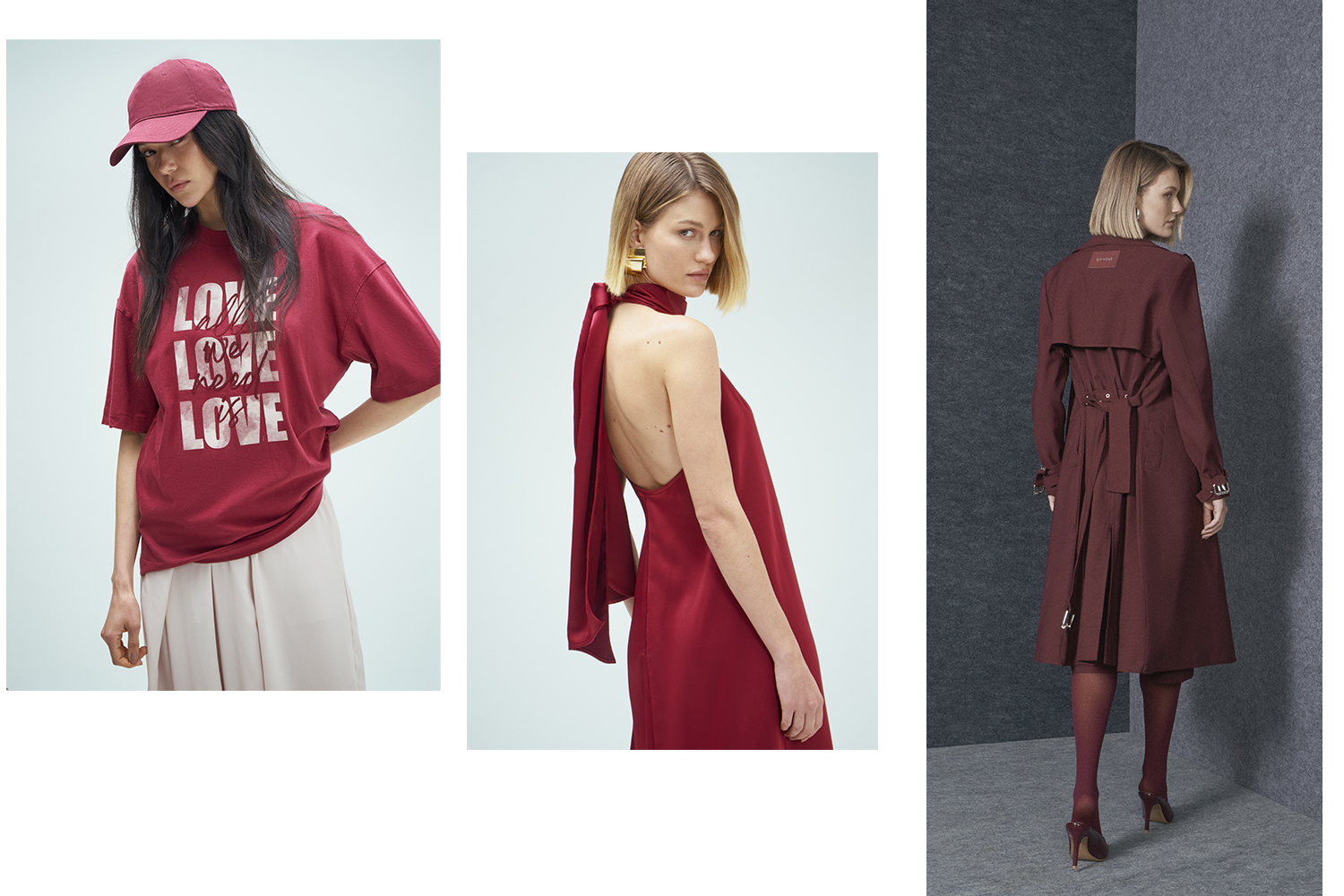Look de alfaiataria feminina em tons sóbrios da coleção inverno 26 Sly Wear